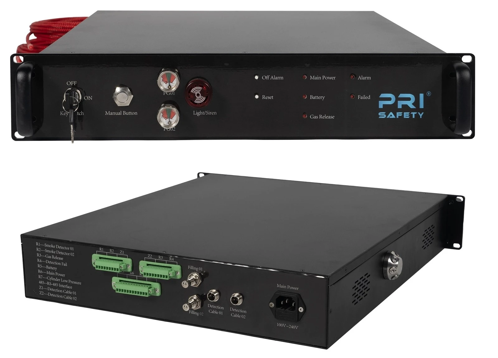 Rack fire system3-S Rack fire system3-S