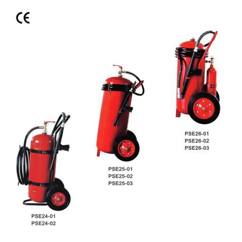 CE standardne kuiva pulbri tulekustutid rataste kuiv pulber tuletõrjevahendid