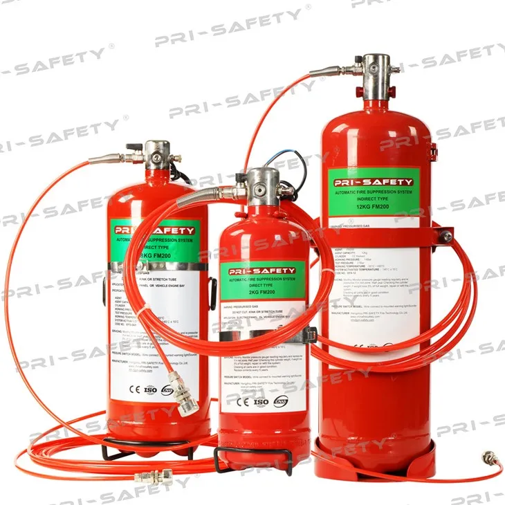 Automatic Fire Suppression Systems For Electrical Cabinet FM200 Fire System factory